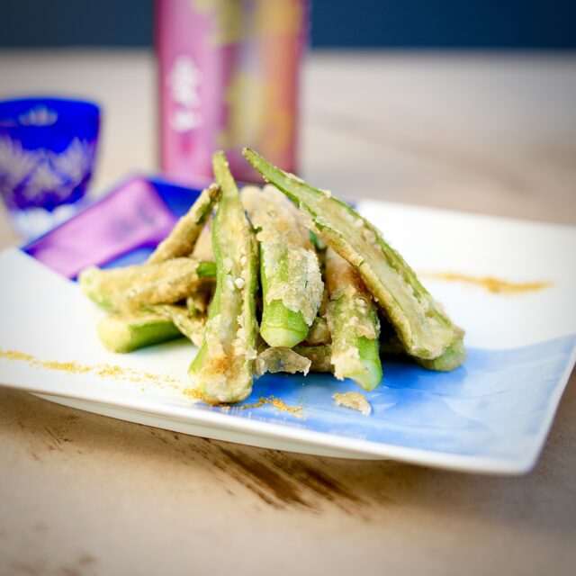 Japanese Sake and Food Pairing PART 7 – Fried OKURA × Nabeshima Junmai Daiginjo Aiyama